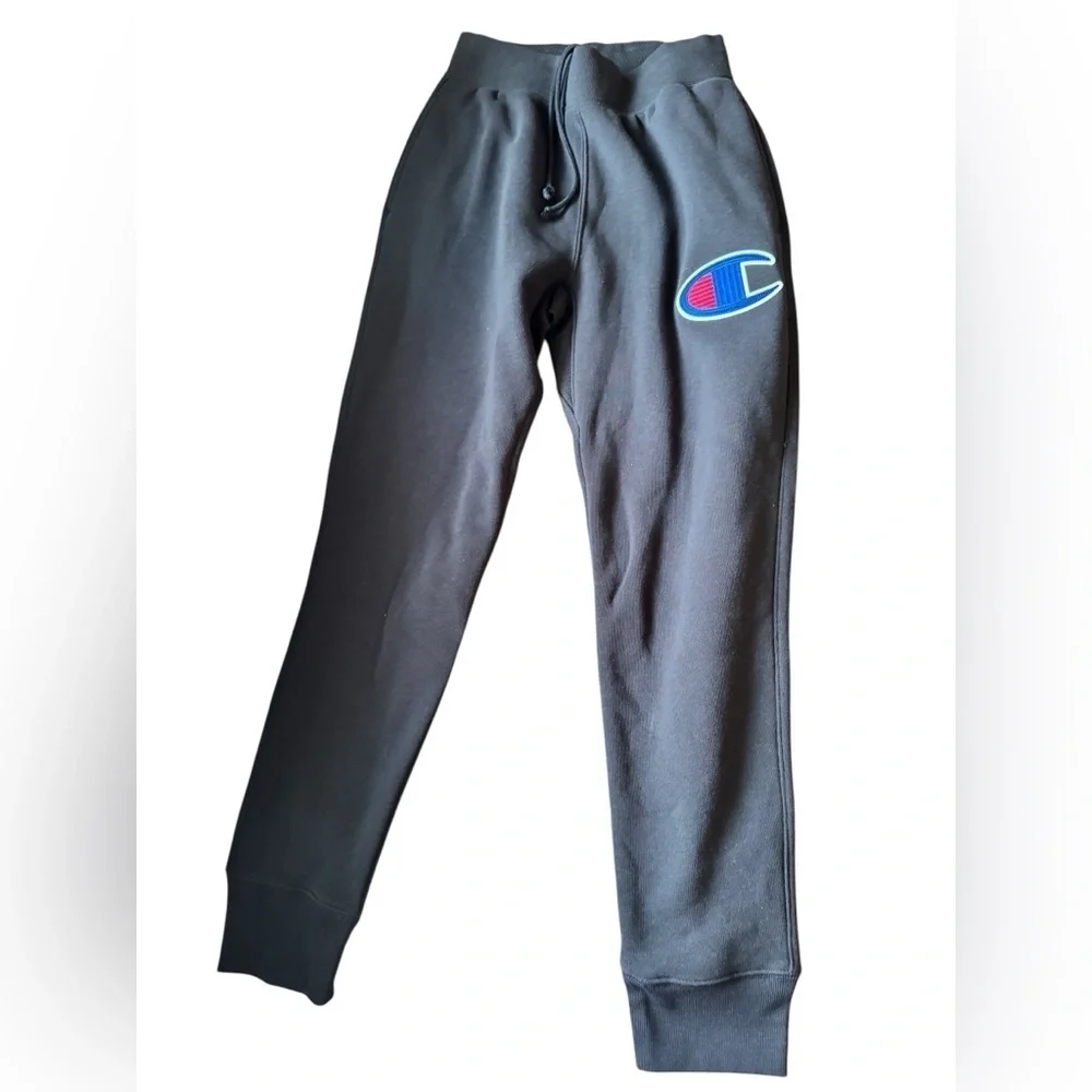Champion Reverse Weave Big C Logo Tapered Joggers